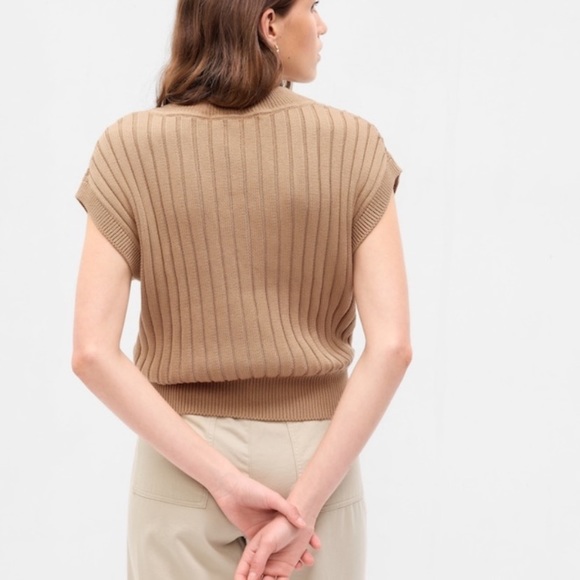 Gap Dolman Rib Sweater Vest New With Tags - Picture 6 of 6